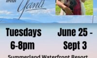 Singing and Strumming at Summerland Waterfront Resort